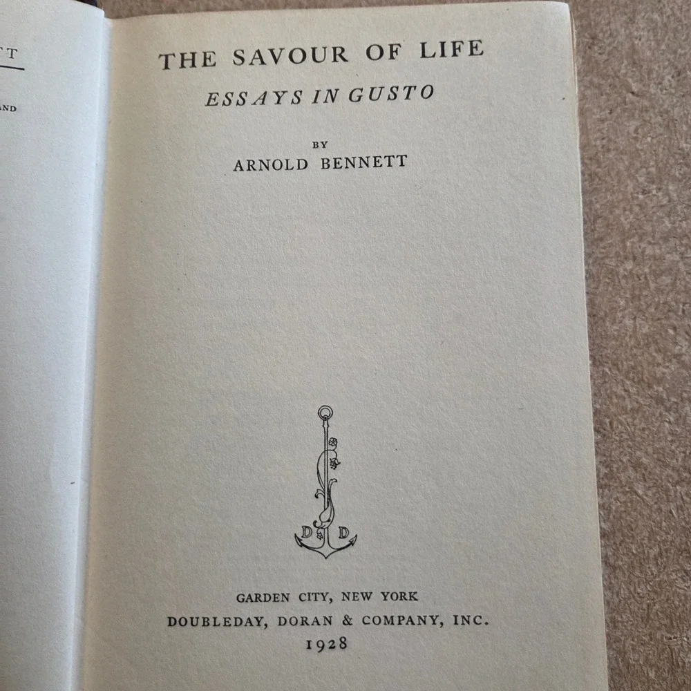 Doubleday savour life